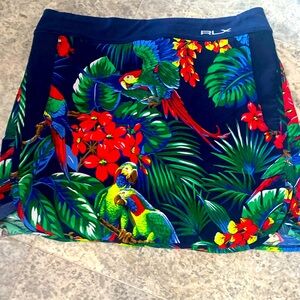 Tropical Print Golf/casual Skort